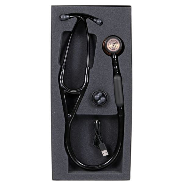 3M™ Littmann® CORE Digital - Black tube & High polish copper chest piece 8870